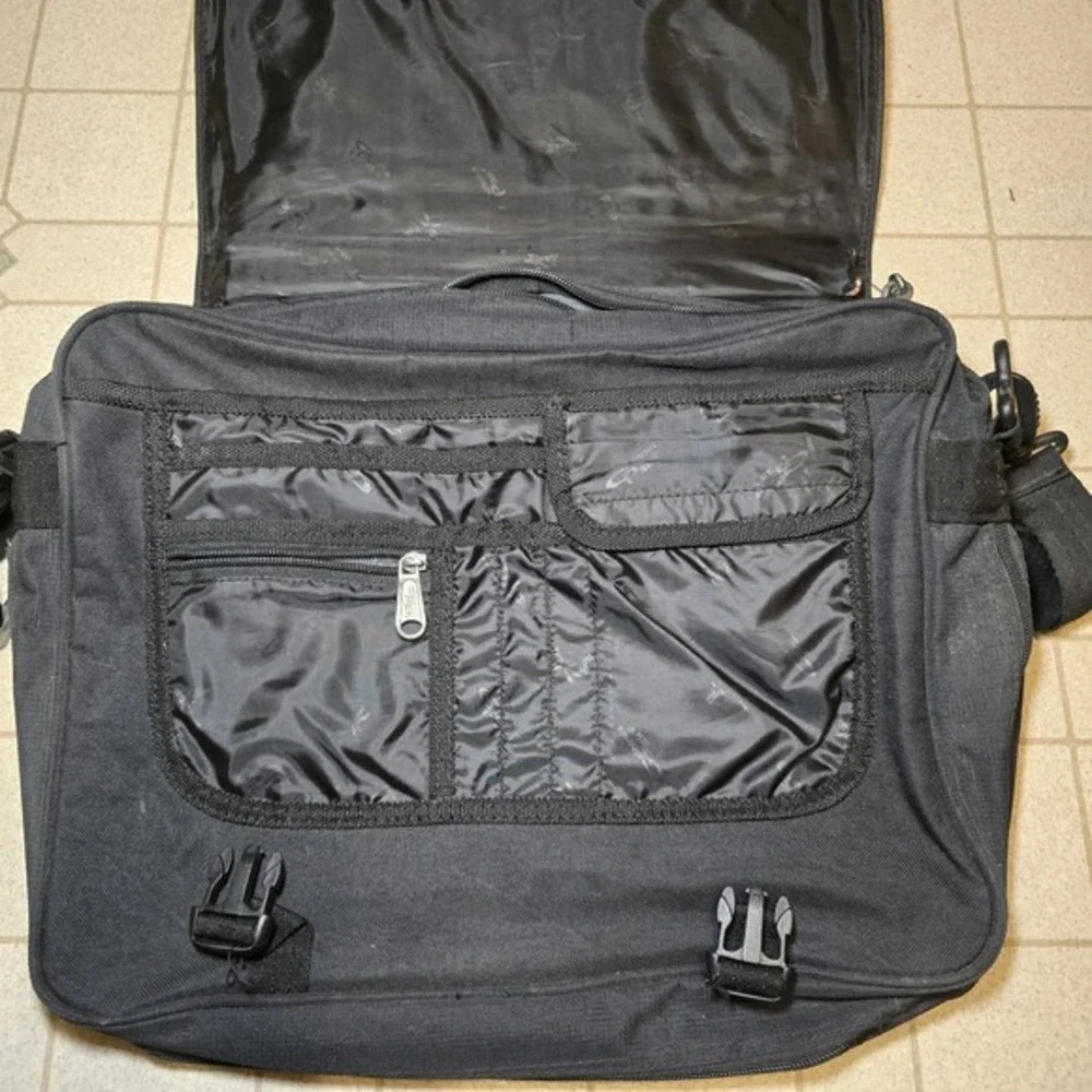 Calpak‎ California Pack Black & Camo Delta Waterfowl Travel Messenger Laptop Bag
